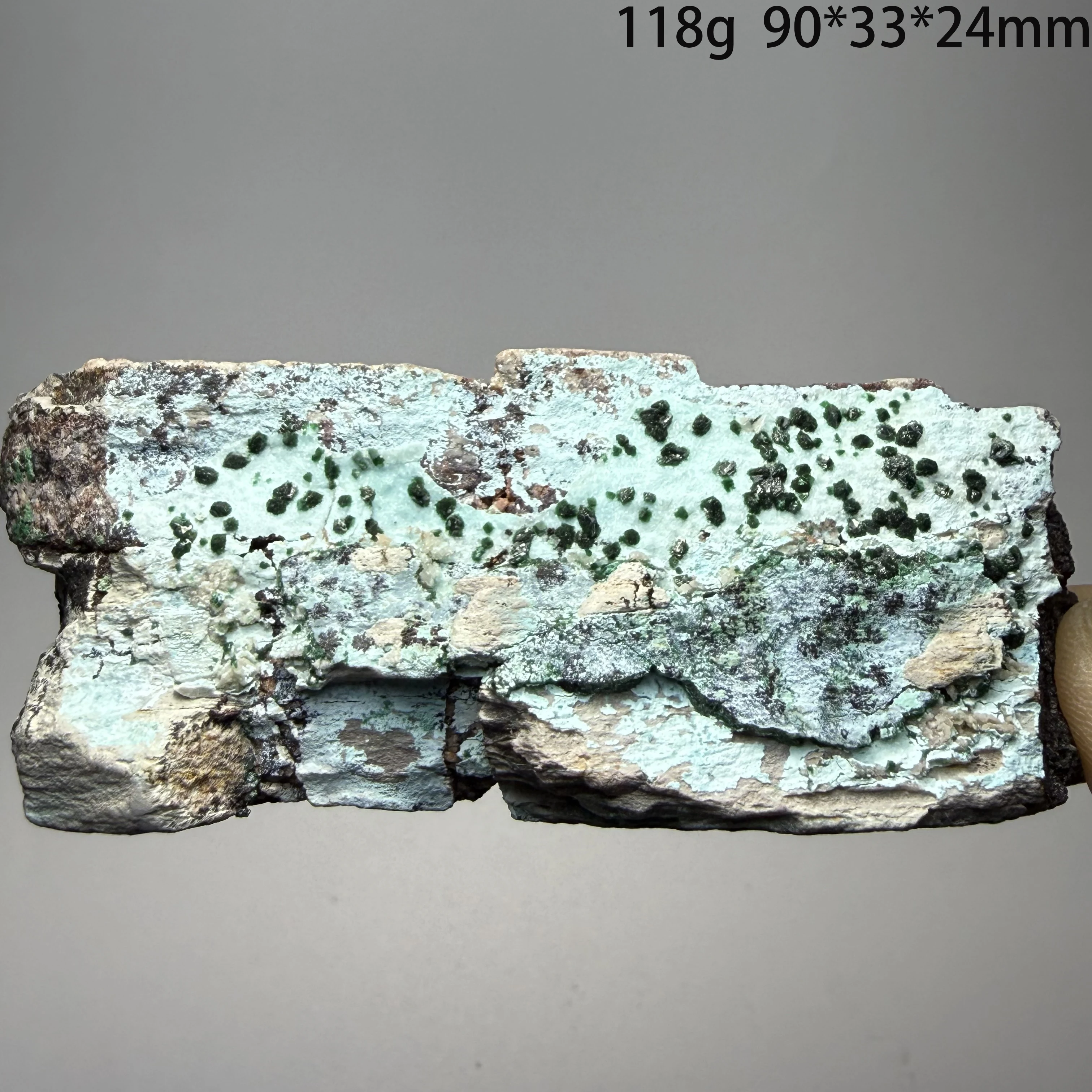 Natural High-Quality Heterogeneous Grade Congo Crisp Copper Ore Symbiotic Energy Healing Stone, Home Decoration Mineral A2-1-4