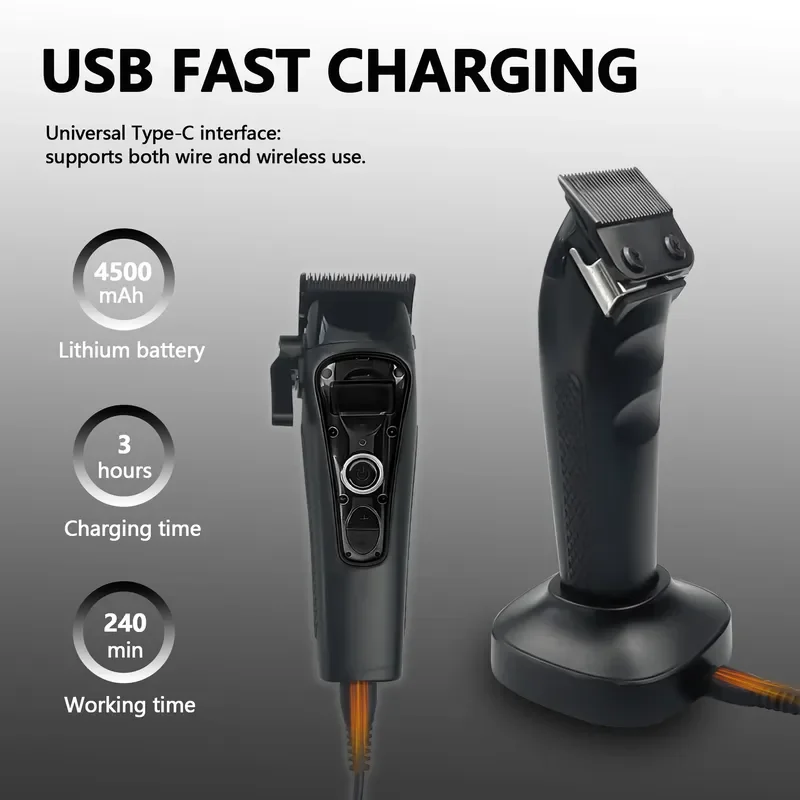 New Cross-border Explosion, Outer Rotor Brushless Motor, Electric Push, Clipper, Hair Clipper, Special For Hair