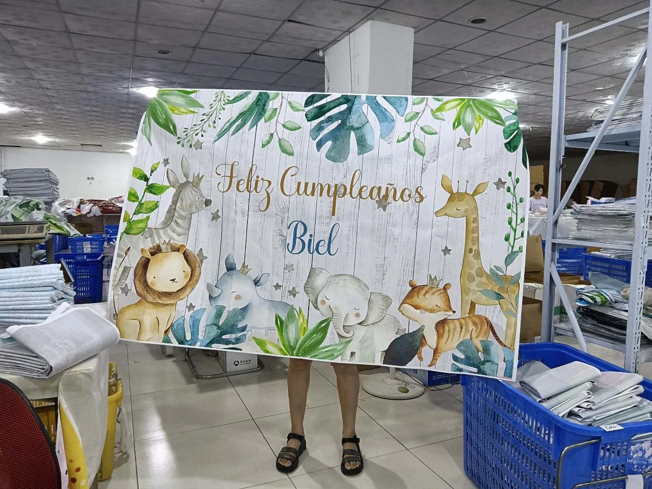 Tła fotograficzne z winylu na zamówienie, banery fotograficzne, spersonalizowane teksty, obrazy, logo, tło na urodziny, ślub, załaduj swój projekt. — zdjęcie produktu 5