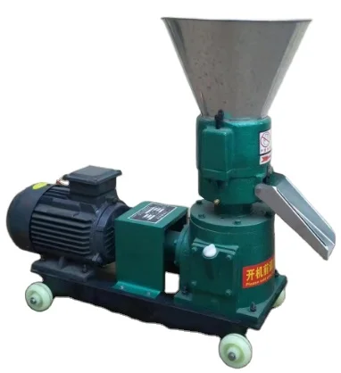 Animal Feed Granule Making Machine SD150 150mm Flat Die Diameter High Efficiency Animal Feed Pelletizer
