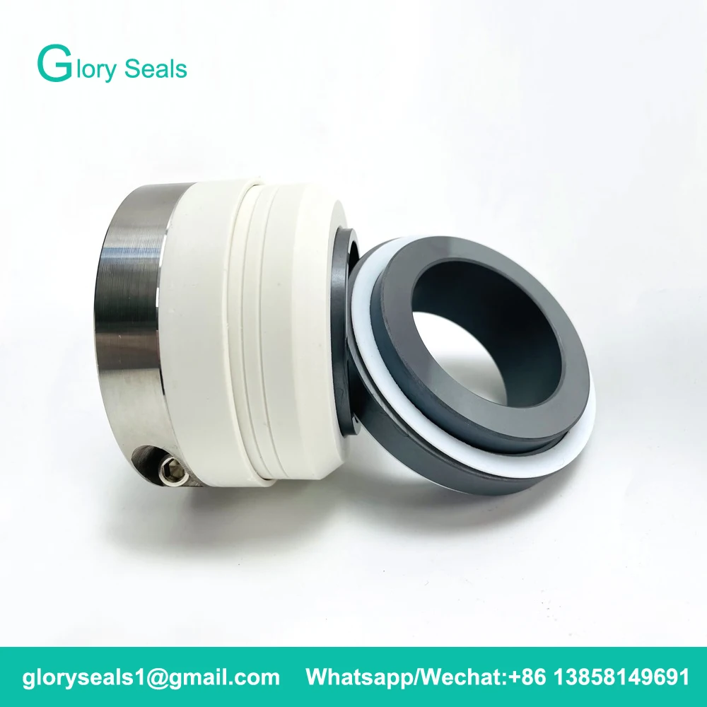 

WB2-40 WB2/40 Bellows Mechanical Seals PTFE For Chemical Pump Corrosion Resistant With Double Stage Seal Material: SIC/SIC/PTFE