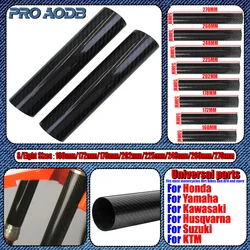 160MM-270MM Carbon Fiber Adjustable Front Fork Shock Guard Protector For KTM EXC EXCF SX SXF XCW XCF 125 250 300 350 450 500 530