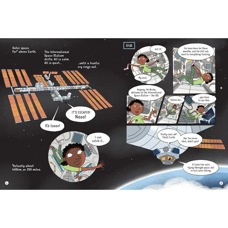 24 Hours In Space Rob Lloyd Jones Usborne Publishing 9781474986335 Book