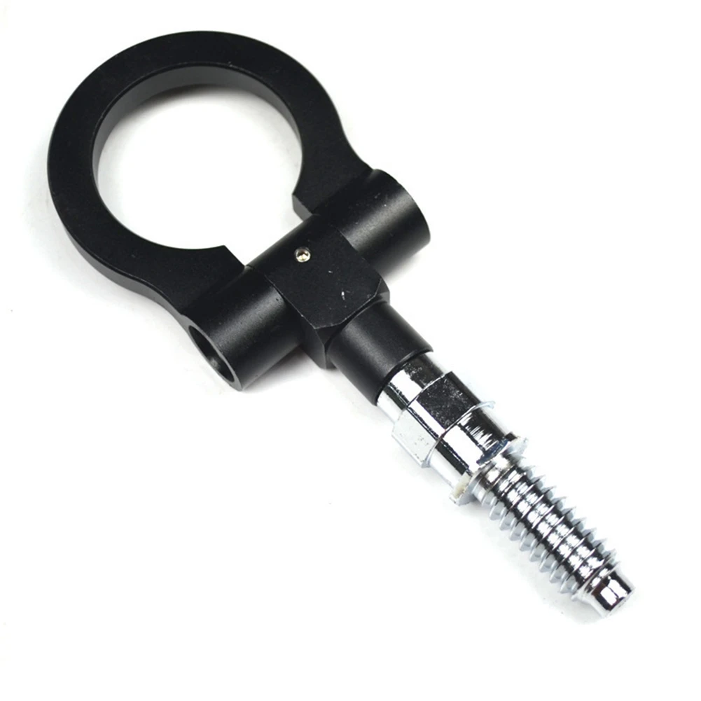 AB96-Car Front Bumper Tow Hook Traction Hook For BMW E30 E34 E36 E39 E46 European Cars Screw 9.5X1.6Cm Red