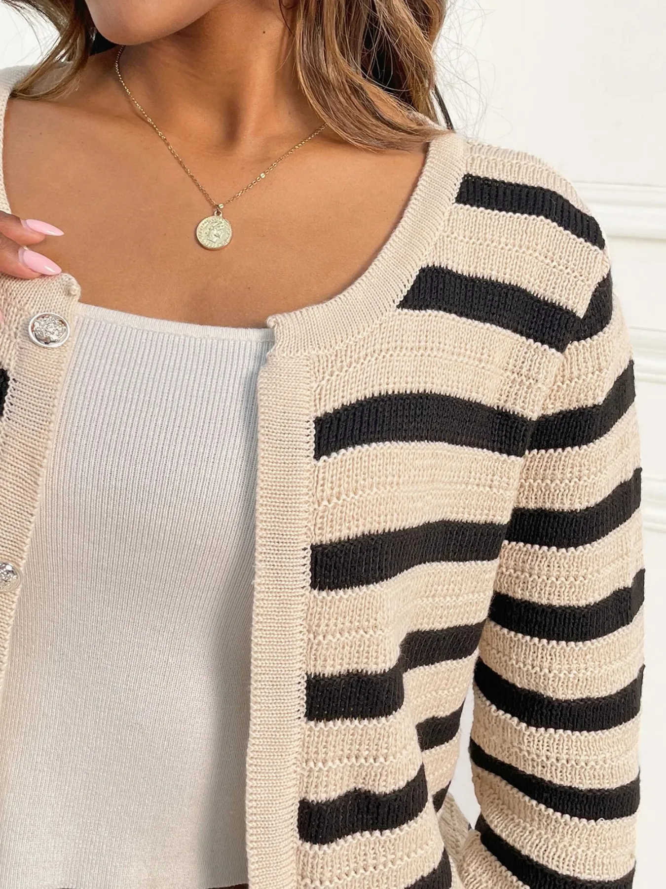 Thumbnail 3 - #53 Best Button Front Knit Cardigans to Buy In 2026