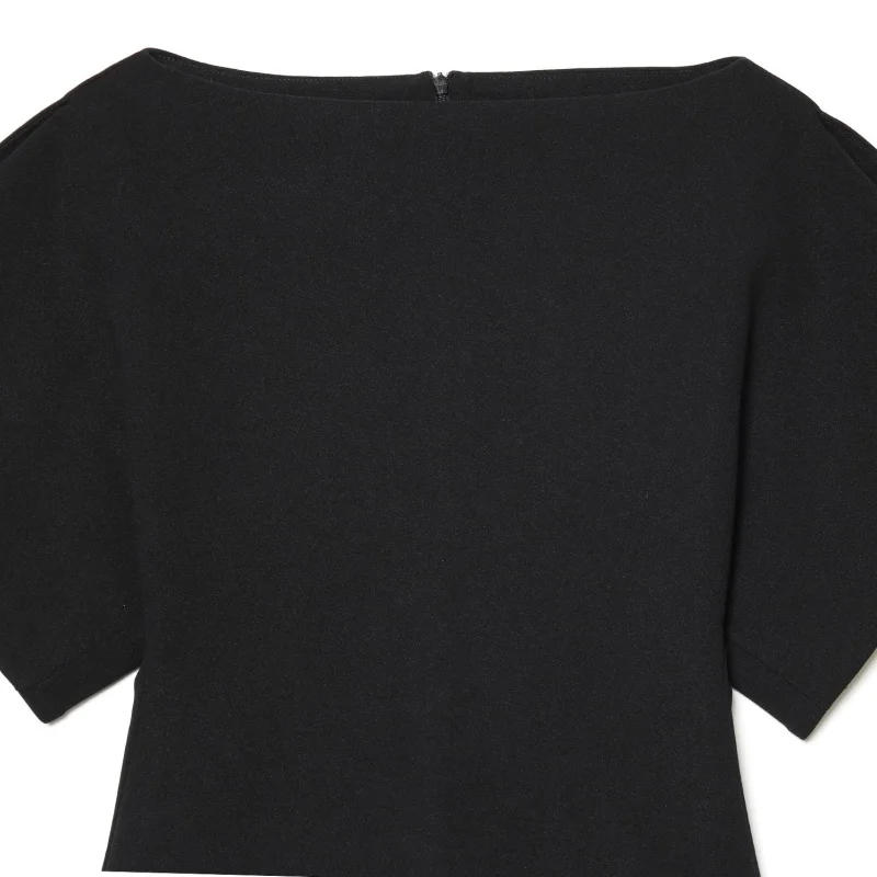 Blusa de manga corta con burbujas para mujer, elegante e informal, de calle, nueva colección Otoño/Invierno 2025
