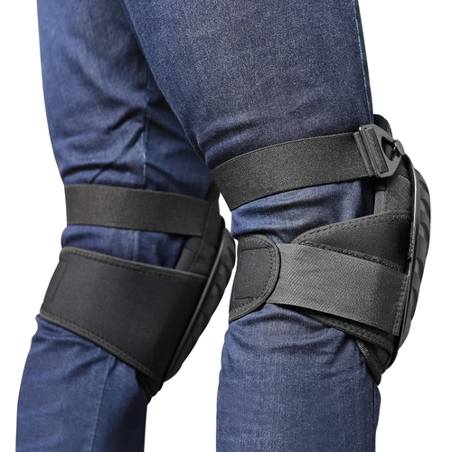 Imagen 2 del producto Rodilleras profesionales para trabajo, rodilleras con relleno de espuma resistente para construcción, jardinería, suelos