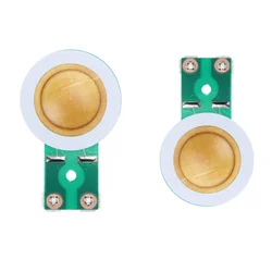 2Pcs 25.5mm 24.5mm Horn Treble Film Resin Membrane Drive for Head Tweeter Voice Coil for Streaming Music or Internet Rad