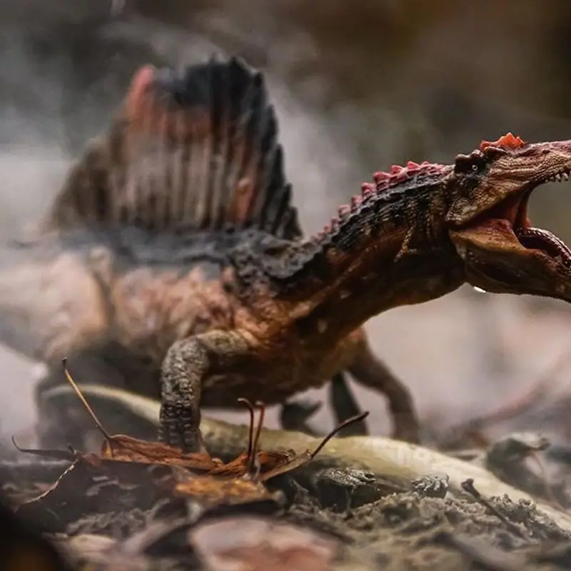 Statua del drago spinoso 55077 Confezione regalo limitata nella sede Versione Modello di dinosauro Figura giocattolo Ornamenti da collezione Regali iniimitati per le vacanze