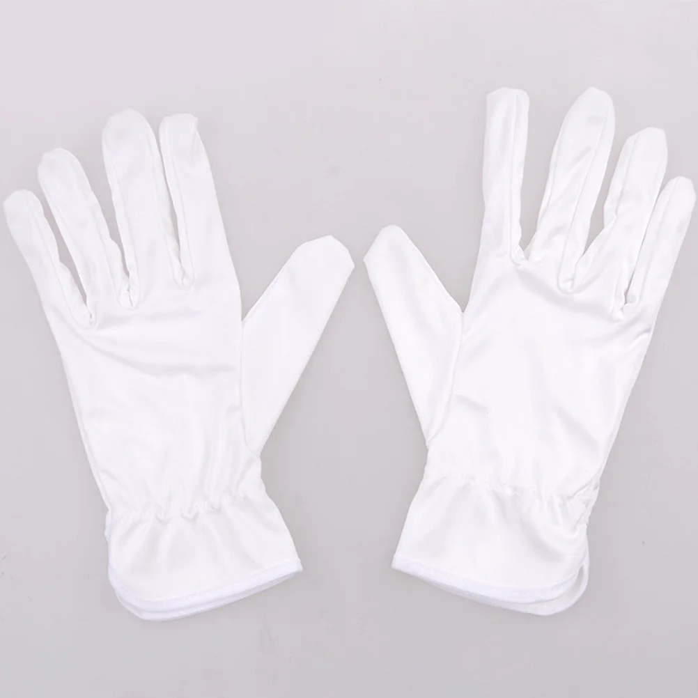 

10Pair Dust-Free Gloves Multipurpose Fiber Hand Protectors for Workshop Lab Home Garden Anti Contamination Reusable