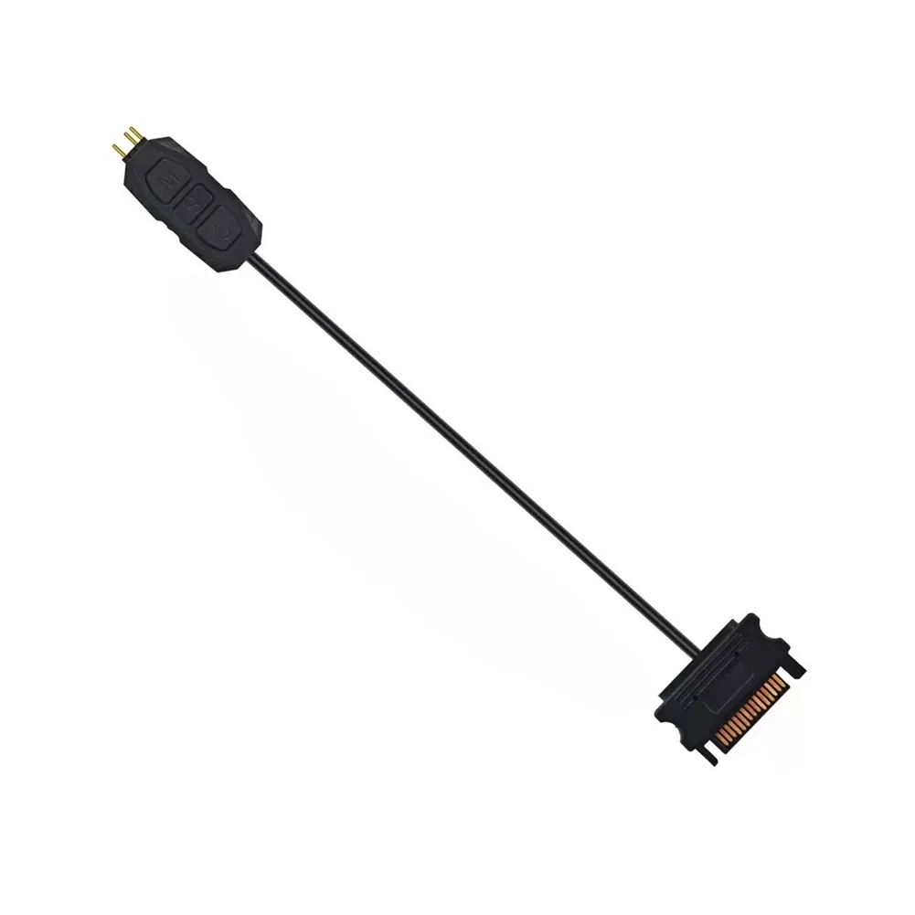 5V ARGB Control Hub with Remote for Managing RGB Lighting Fans LED Strips and Other Compatible 3 Pin Addressable Hardware