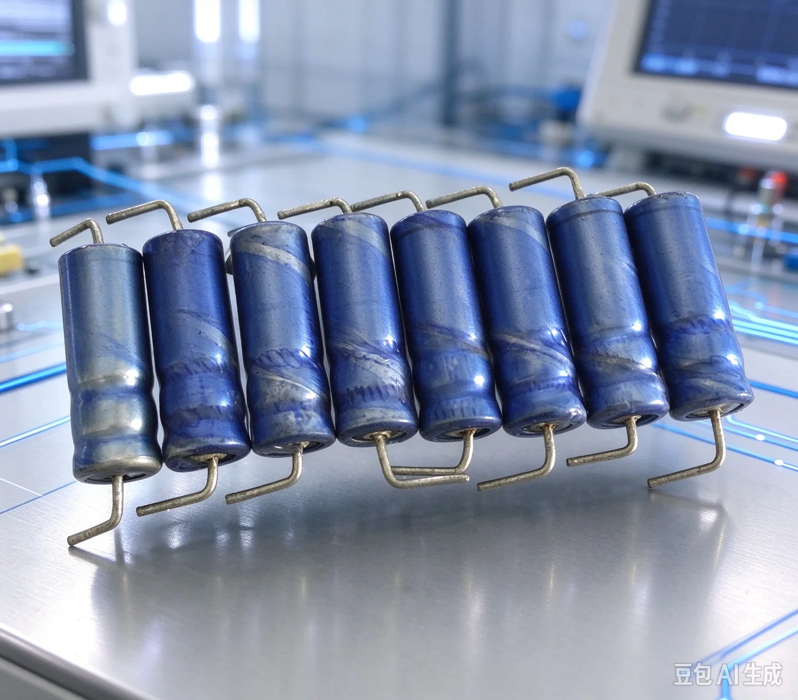 philips製-10μf-63v-dcオーディオ用軸型電解コンデンサ-20個