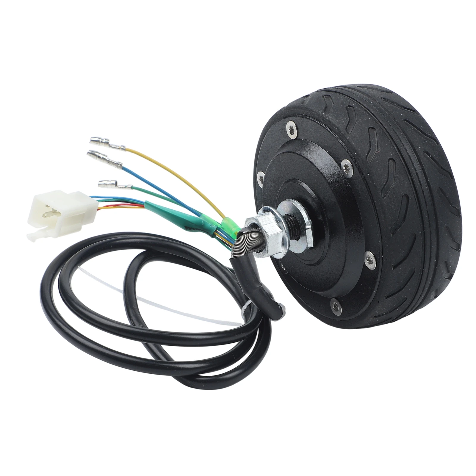 Gearless Hub Motor E-scooter Motor No-load Current 1.3A Rated Efficiency 84 Maximum Load 70 KG For 24V Controllers