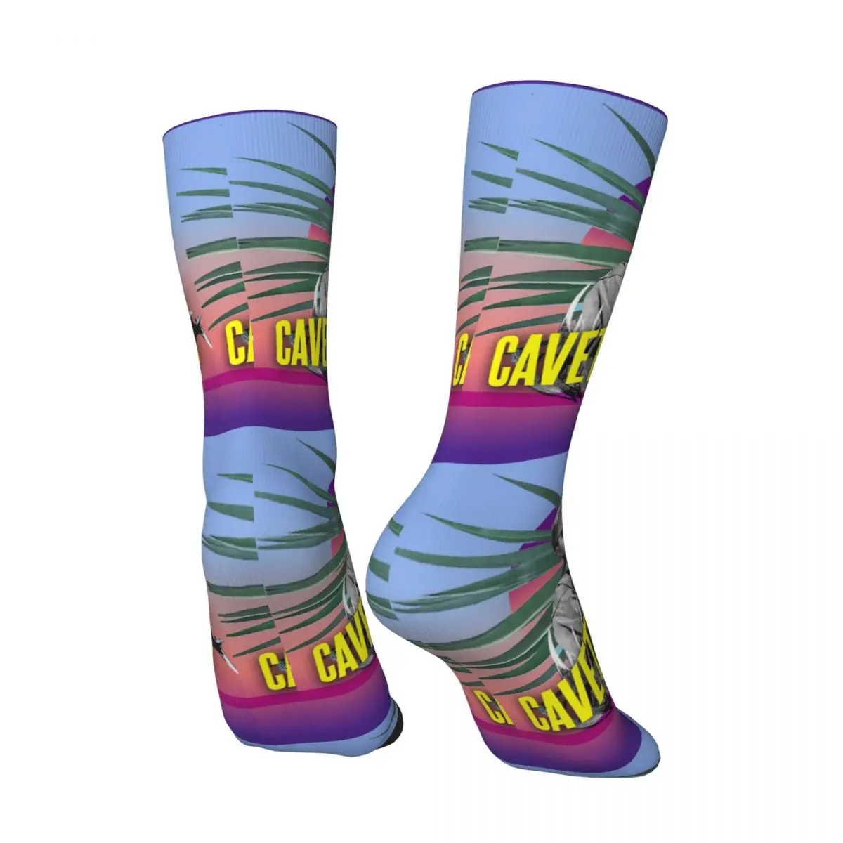 Men's compression Socks I Get A Load Of This Monster How To Communicate Cavetown Lemon Boy England Singer Musician Crew Sock