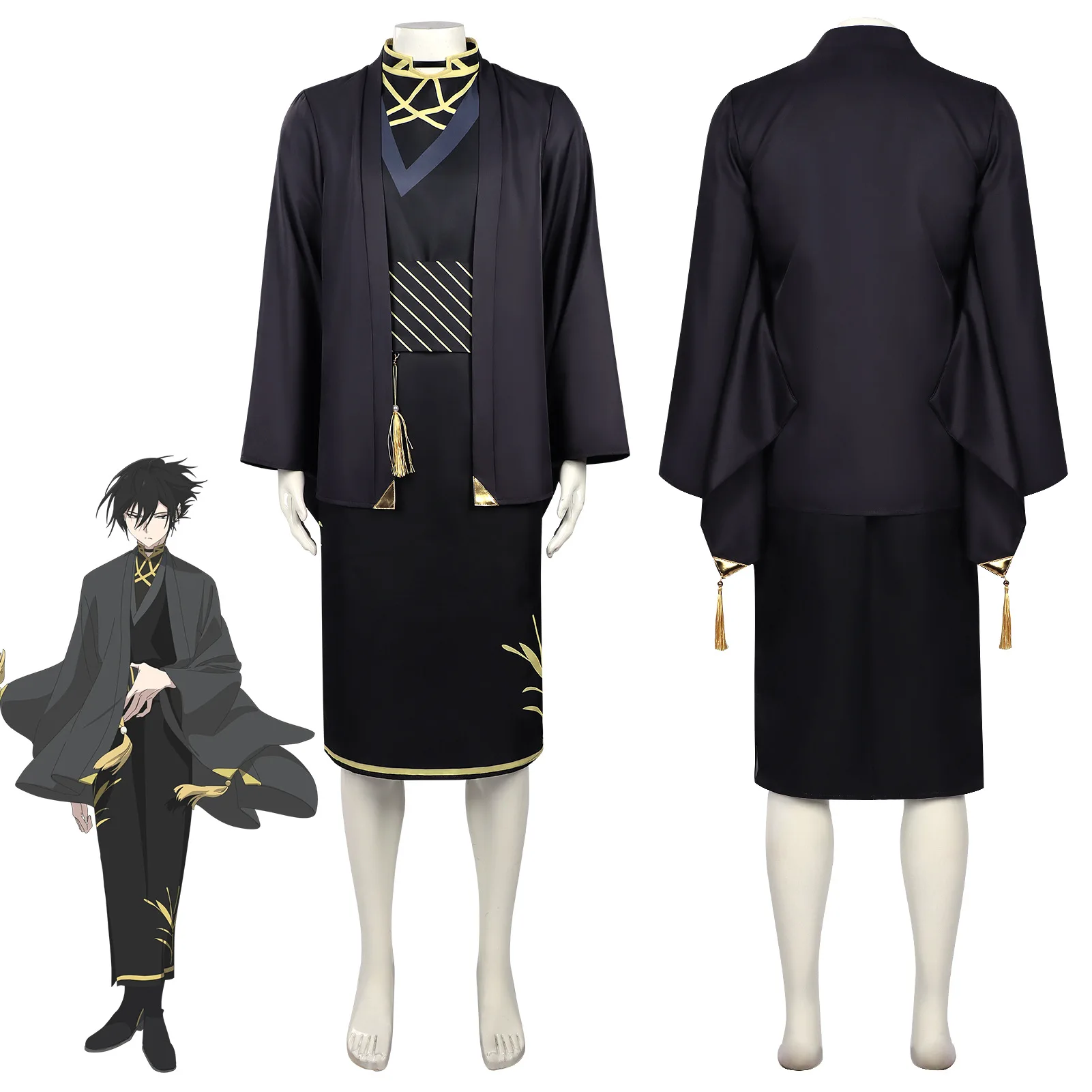 

Agents of the Four Seasons: Dance of Spring Kantsubaki Rousei Cosplay Costume Halloween Party Clothing for Adults Men