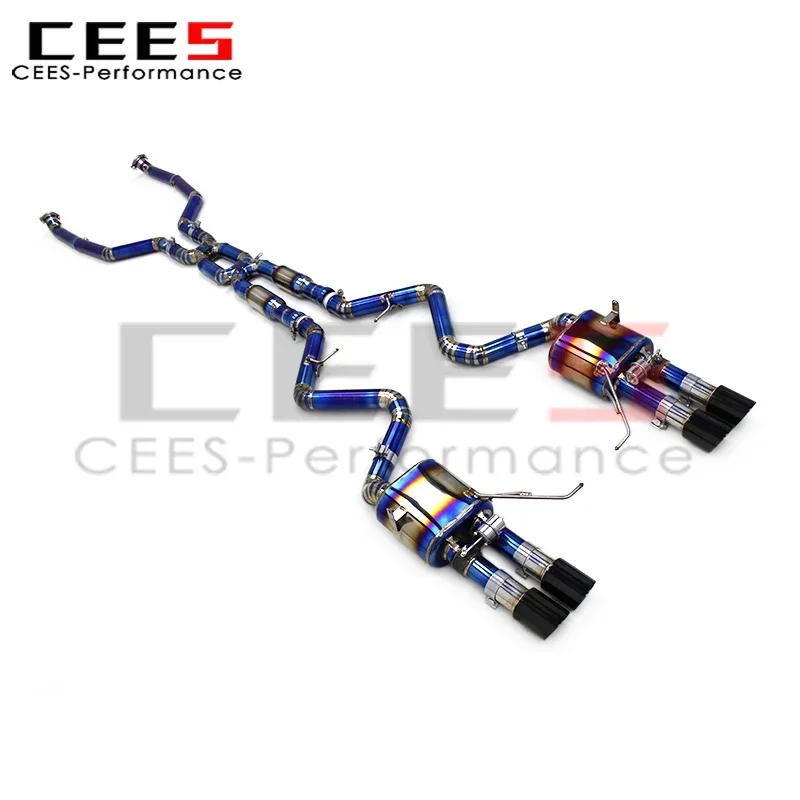 cees Performance Titanium Exhaust for BMW M3 E90 E92 E93 4.0L 2007-2013 Tuning Control Valve Catback Exhaust System Assembly