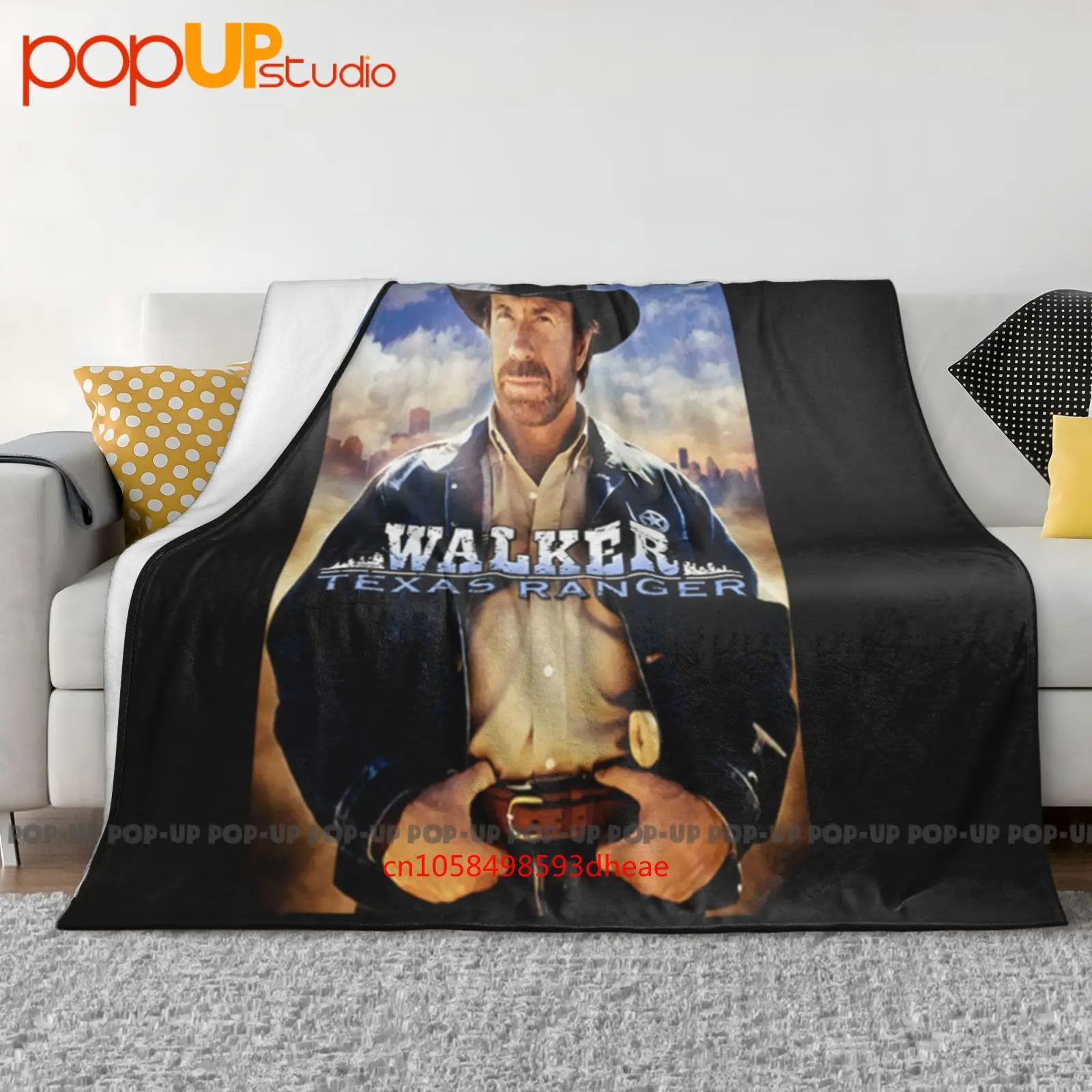 Walker Texas Ranger Chuck Norris Manta ultrasuave Edredón Funda de sofá de invierno Fundas de cama