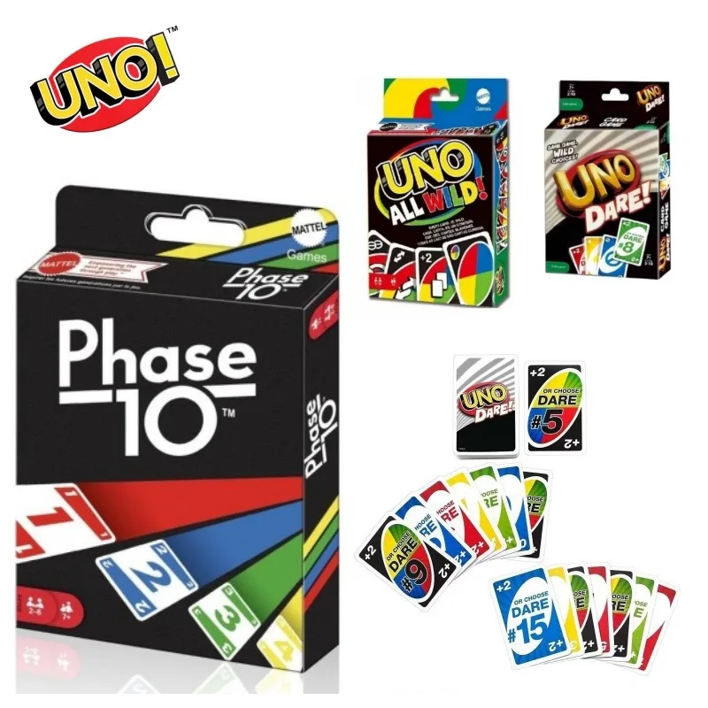 

Uno classic board game Mattel co-branded animation genuine family entertainment board games casual party fun poker toys gifts