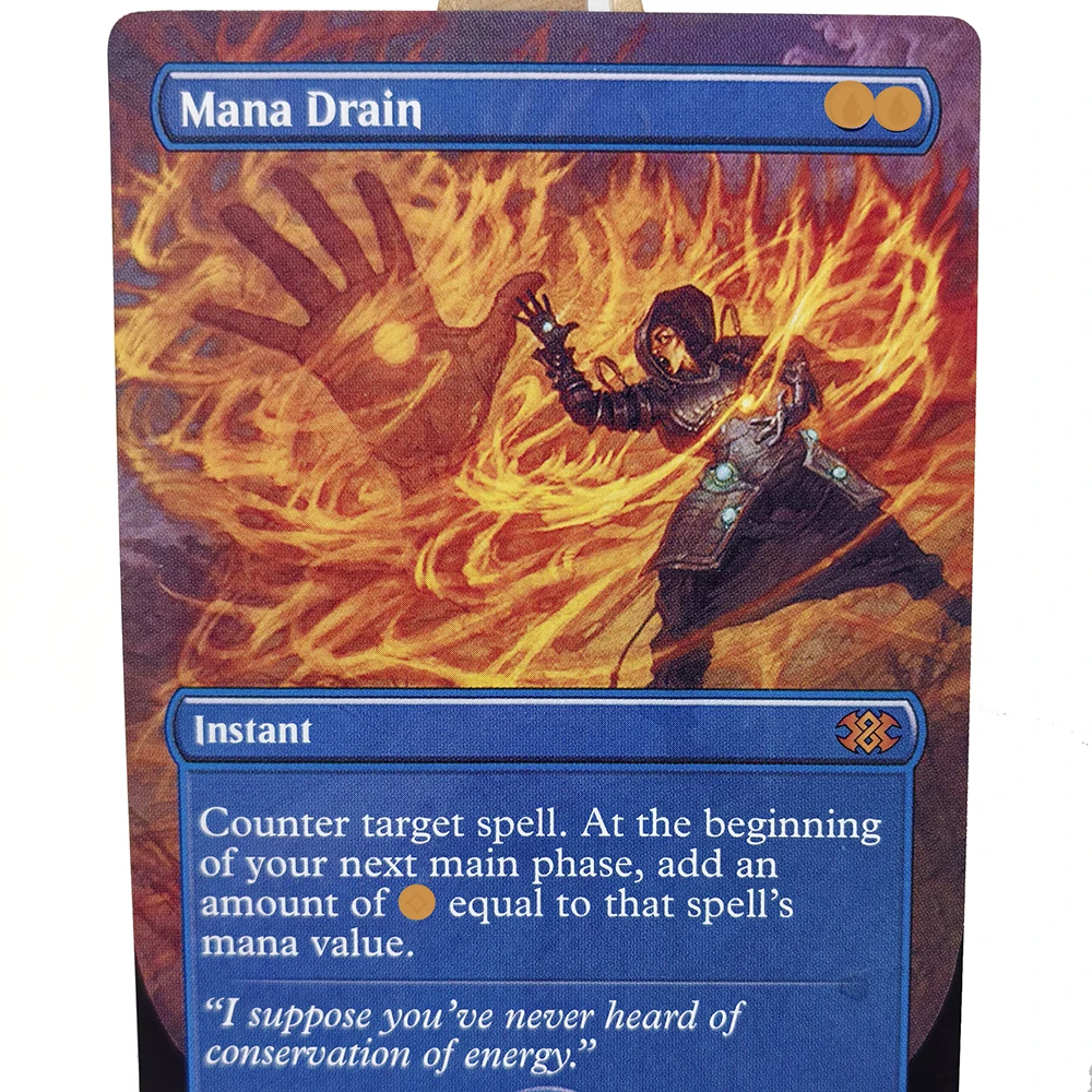 Карты Proxy NON FOIL на заказ для развлечения Пакт Negation Mana Drain Вампирный репетитор Всемирно репетитор Циклонный рифтинг Жестокое гарантию
