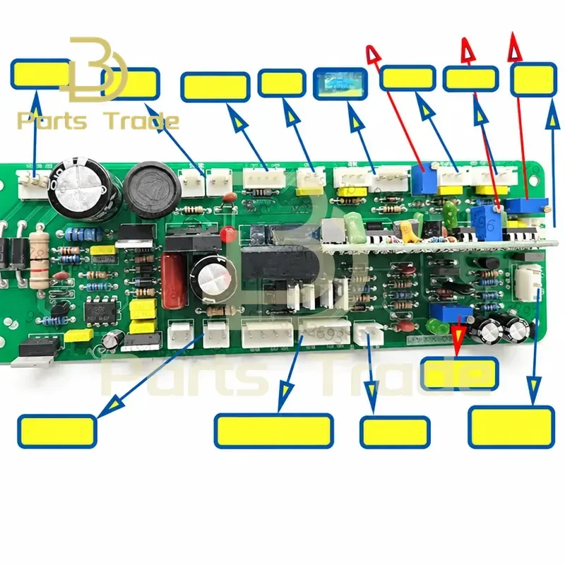Welding Machine Control Board Long Strip ZX7 WS 300 Main Control Board for Tongrui Ling Accessories TIG 250 315 400