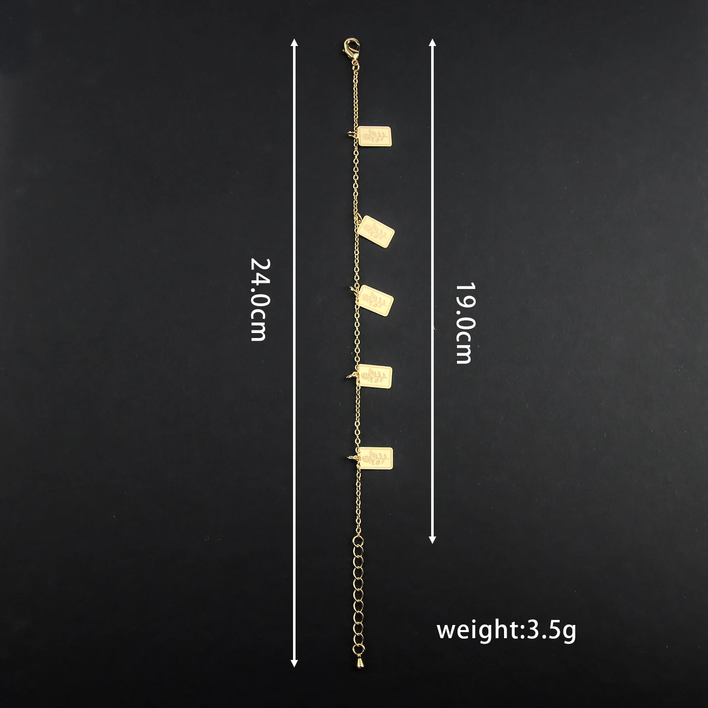 Luxus Dubai vergoldet Hochzeit Schmuck Set 21k vergoldet Fashion Square Anhänger Halskette Saudi Frauen Event Party Schmuck – Detail 3