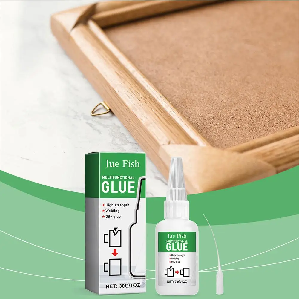 1/2 stücke Jue Fisch Multifunktionale Klebstoff Schuh Gule Kleber Holz Objekt Wasserdicht Starke Transparent Sol Kleber Adhe R8q1