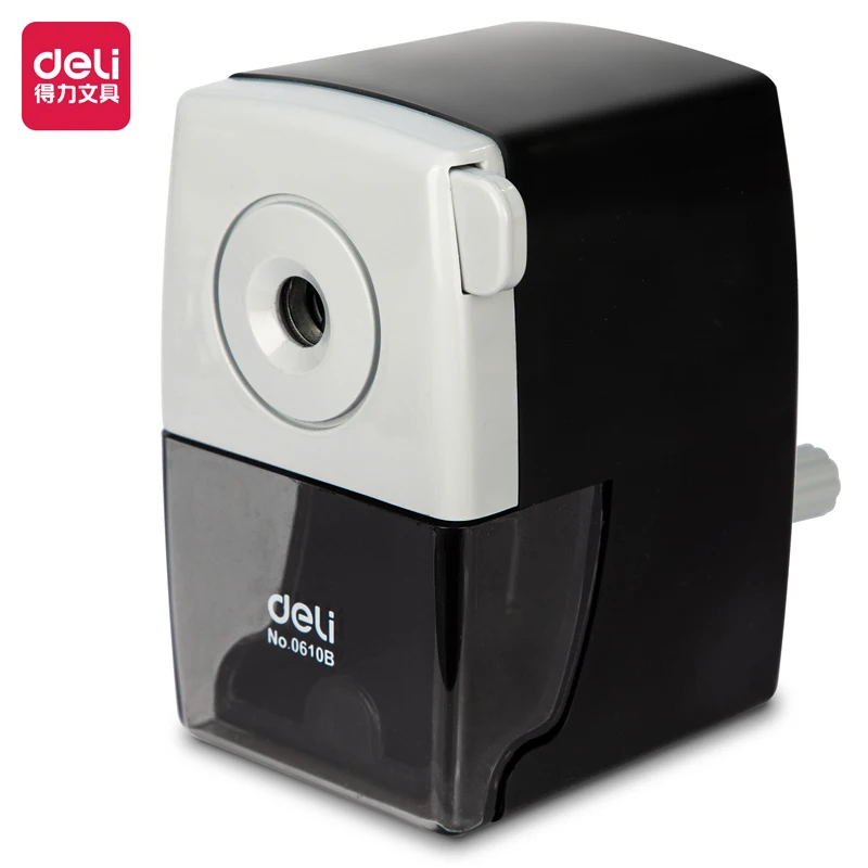 Deli Mechanical Pencil Sharpener for Office Home School Stationery Supply Better Sharpening Experience Pencil Cutter