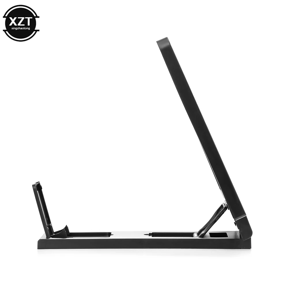 Mobile Phone Screen Magnifier Eye Protection Monitor 3D Video Screen Magnifier Folding Magnifying Extension Stand