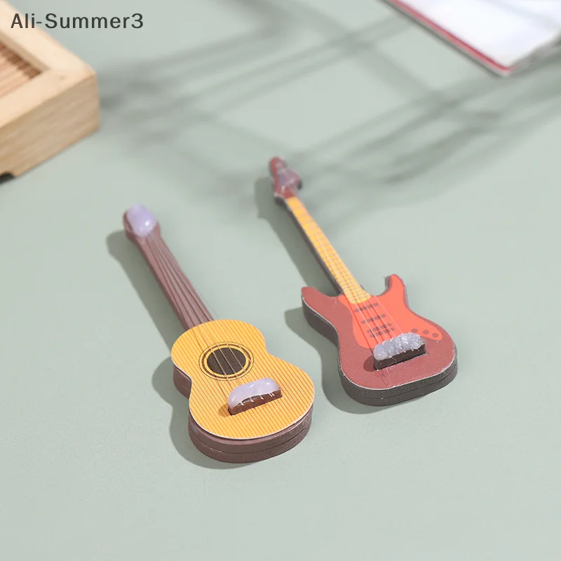 نموذج أثاث صغير للجيتار الكلاسيكي أدوات إطلاق النار على الجيتار الكهربائي الشهير #5