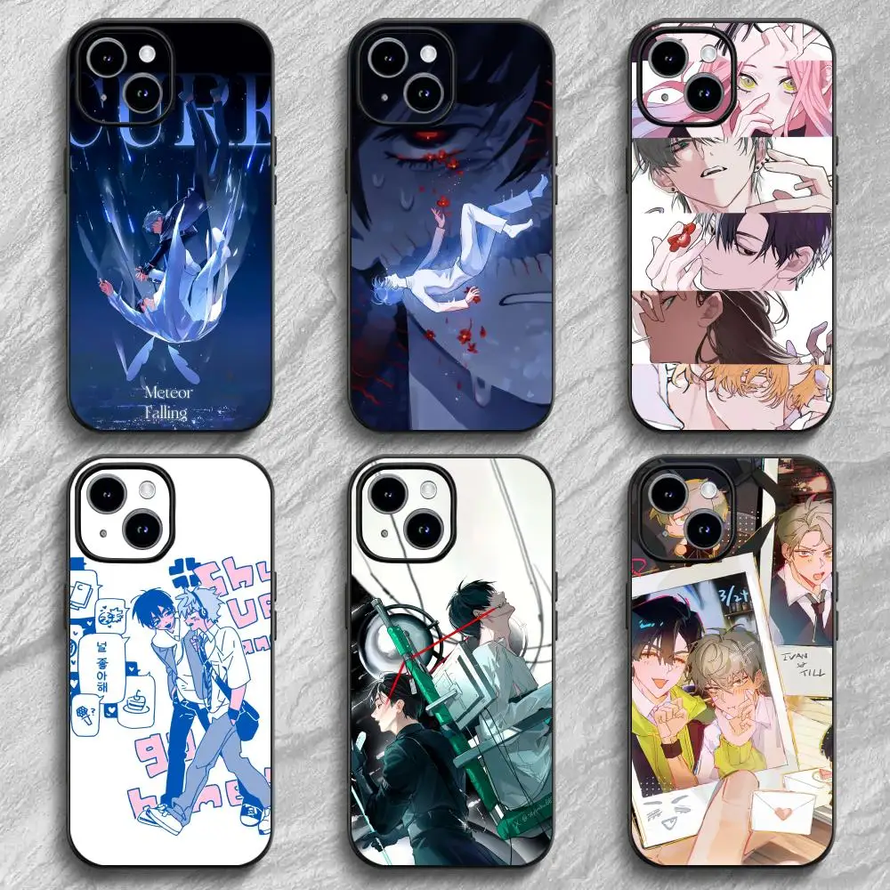 Cartoon Collection Singer A-Alien stage Phone Case For iPhone 12-17 Air Plus Pro Max Satin Glossy Colorful Great Gift Phone Case