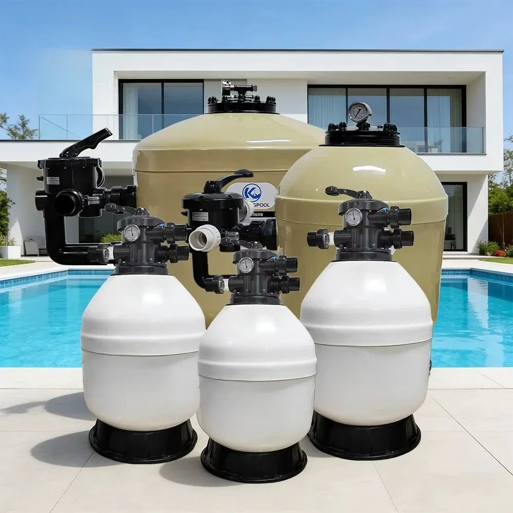 New Arrivals Pool Supplies Swimming Pool Equipment Swimming Pool Sand Filter and Circulation System