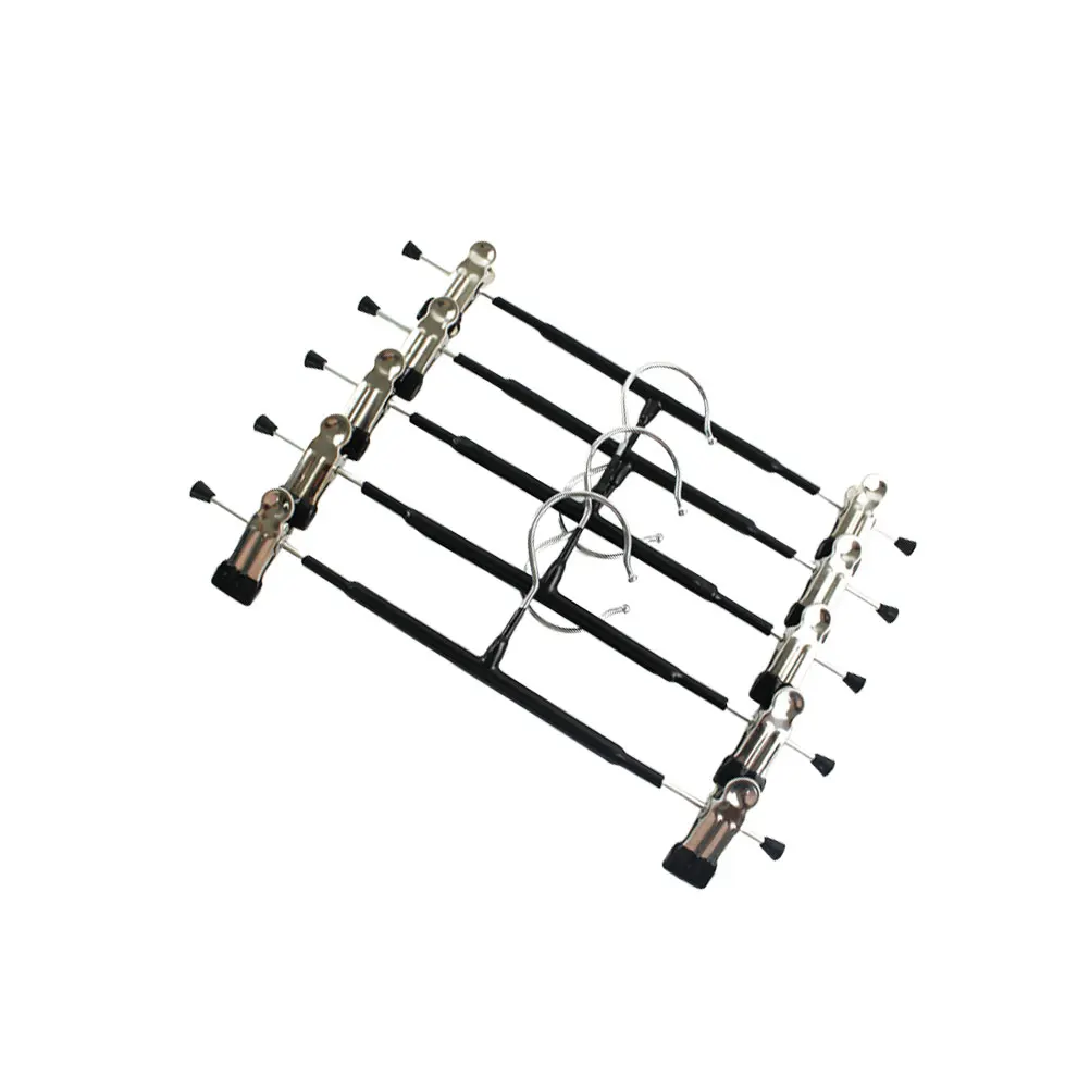 

Pants Hangers with Clips for Shorts Trousers Clothes Rack Strong Space Saving Wardrobe Premium