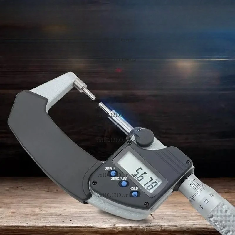 Digital Outside Micrometer 331-251 0-25mm Spiral Micrometer
