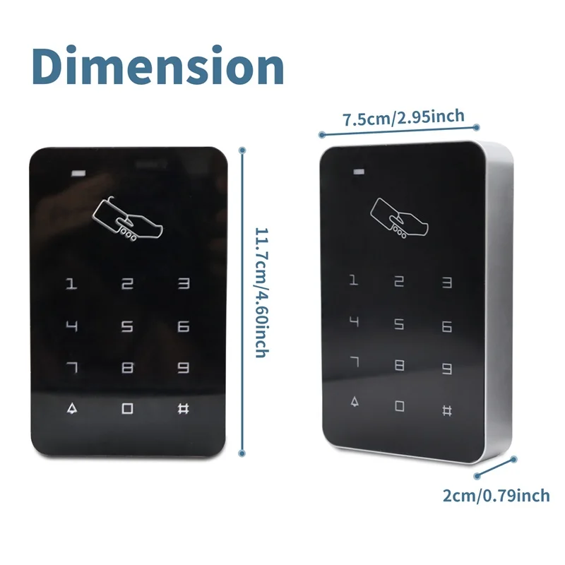 Mysterious Studio Escape Room Prop Access Control SystemTouchPanel&Mechanical Keypad 1987Digital Code Real Exit Puzzle Game