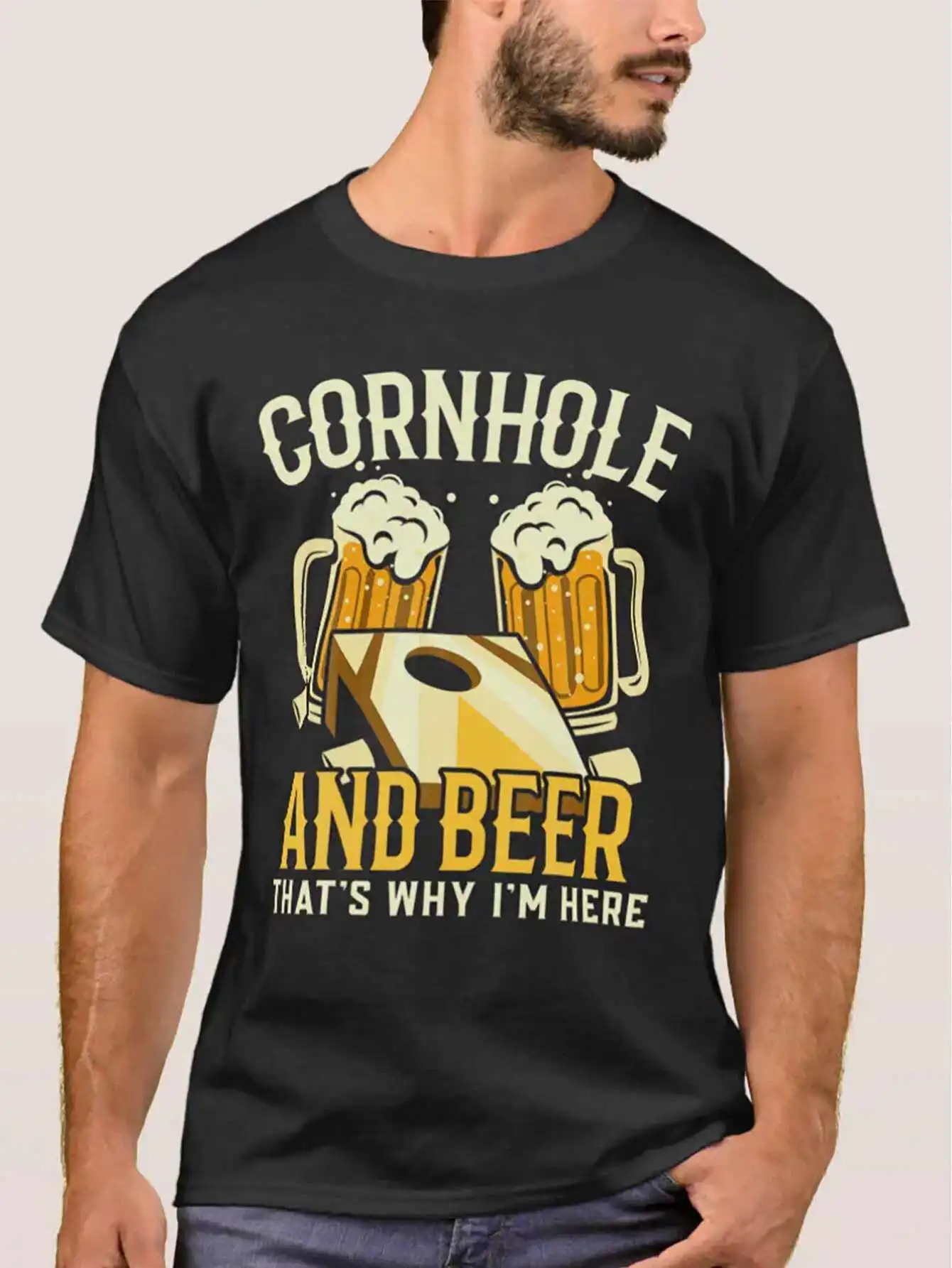 تي شيرت كوزميك سفينكس كات - تصميم سبيس جالاكسي، 180 جرام قطن، هدية كرنفال عيد الفصح/رمضان