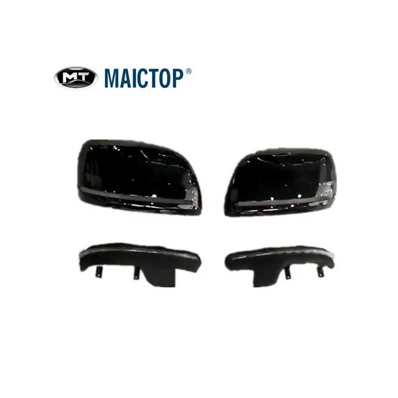 

MAICTOP car accessories body parts side mirror cover black for land cruiser prado 2019 led rear review