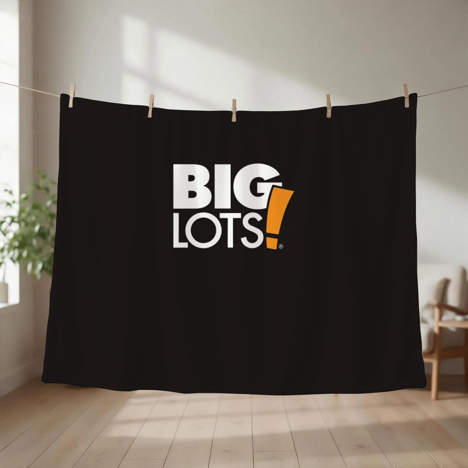 BEST SELLER Big Lots Merchandise Essential T-Shirt Throw Blanket couch cozy soft plush fuzzy picnic outdoor blanket
