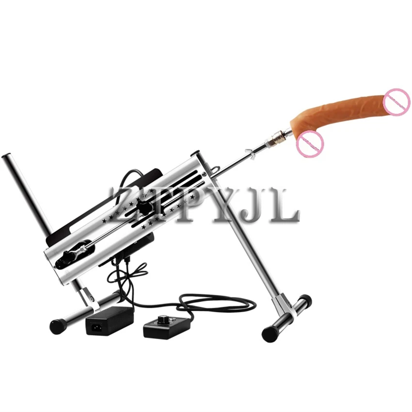 Large Sex Machine Gun 120w Strong Motivation Silent Motor 15cm Stroke Automatic Remote Multifunction Machine For Women Sex Toys