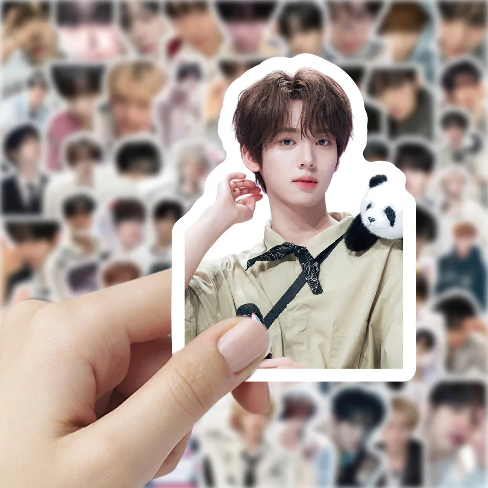 100 قطعة من ملصقات ZEROBASEONE Han Yujin - نمط مغني كوري أنيق يمكنك صنعه بنفسك لحافظات الهاتف وتسجيل متجر YourLife