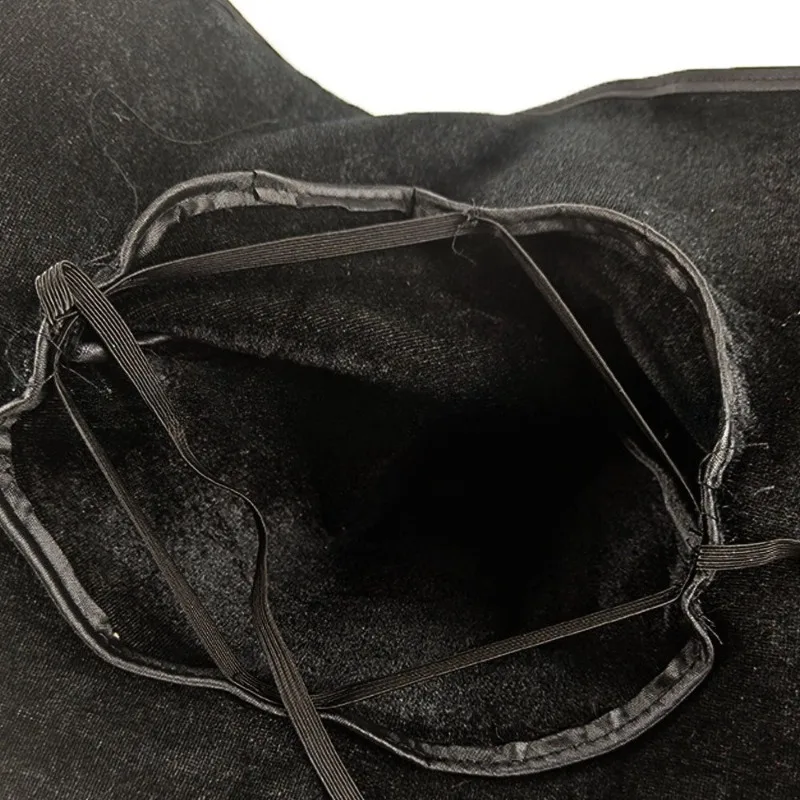 Sombrero de bruja de Halloween, sombrero de terciopelo negro, sombrero de bruja, sombrero giratorio de mago, suministros y accesorios para disfraces de fiesta, nueva tendencia 2025