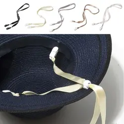 1PC Hat Retainer Hat Chin Cord Boating Riding Windproof Hat Strap Clips for Wind DIY Apparel Sewing Supplies