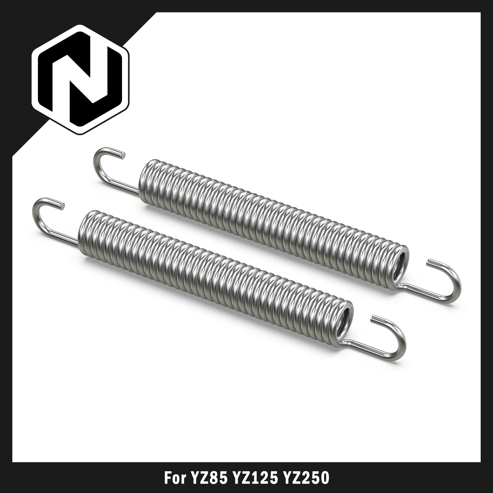 

For Yamaha YZ250 1994-2023 YZ250X 2016-2023 YZ85 02-18 YZ125 94-04 WR250Z 94-97 Exhaust Pipe Muffler Dual Hook Tension Springs