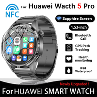 New Huawei WATCH5 Pro Smartwatch Xuanji Sensing System Advanced Sport NFC Compass Emotional Health Assistant Fashion Watch Gift