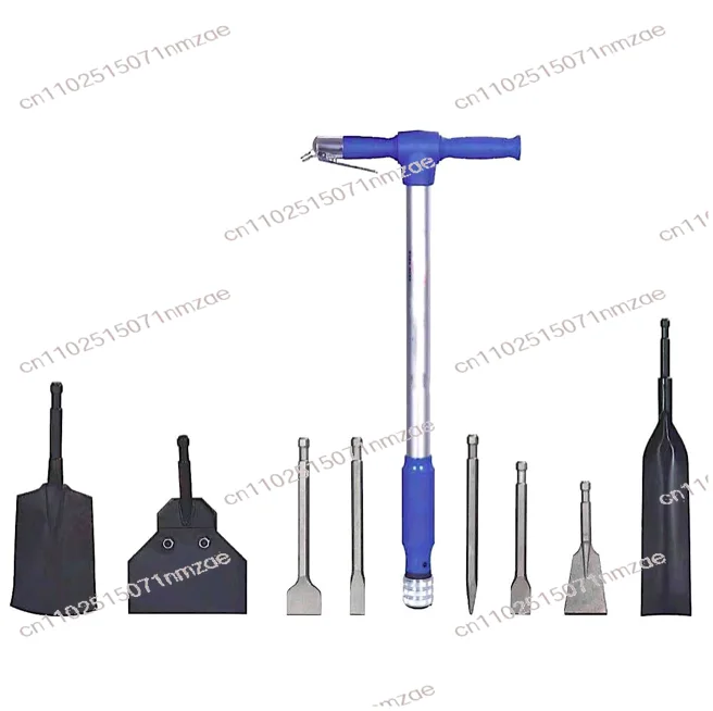 67032TK 10PC Long Reach Scaler Kit - with Pick, Flat Chisel, Rivet Cutter, Tile & Coating Scraper