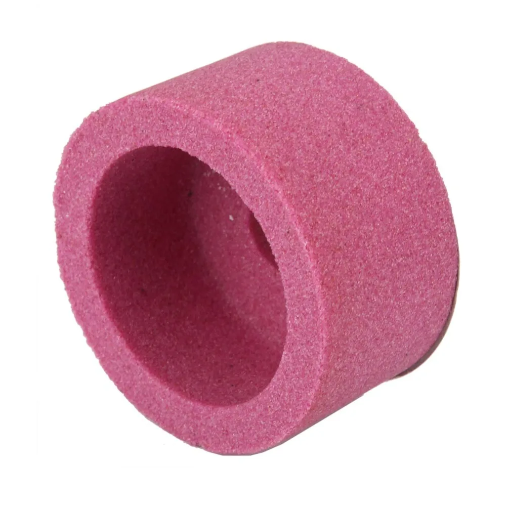 

3 Inch Cup Grinding Wheel Chrome Corundum Red Grinding Wheel 46 Grits / 120 Grits 75 x 40 x 20mm Abrasive Wheel