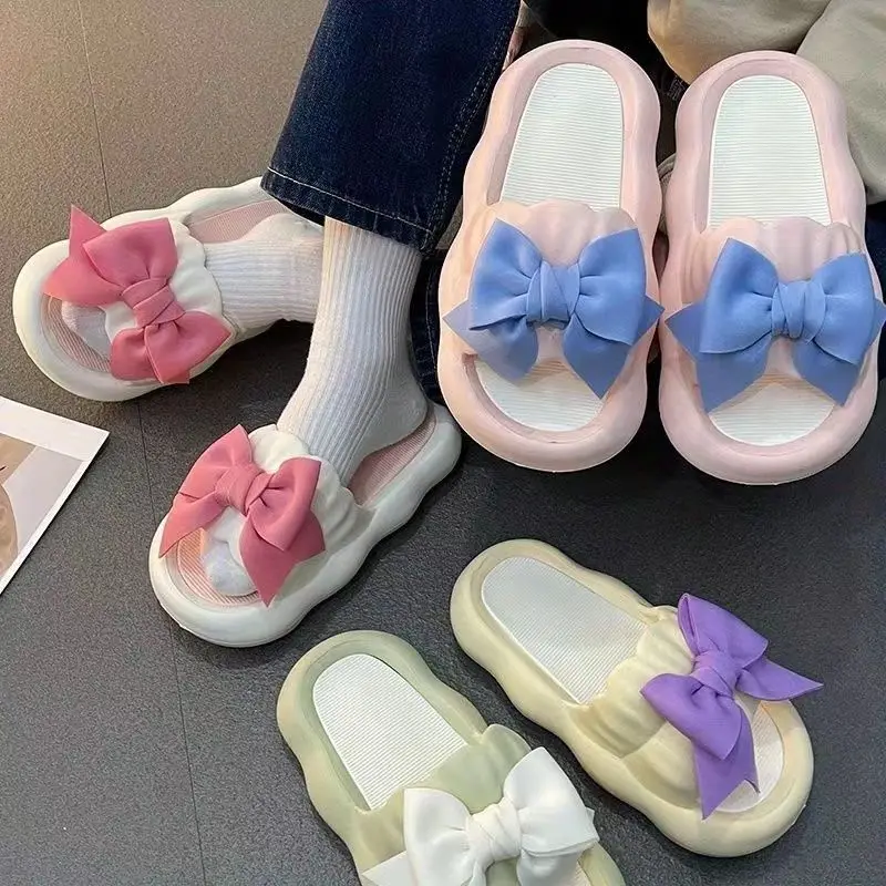 Sailor Moon Slippers Summer Flip Flops Cartoon Shoes for Woman Indoor Outdoor Wear Soft Thick Beach Sandals Couple Slides Gifts