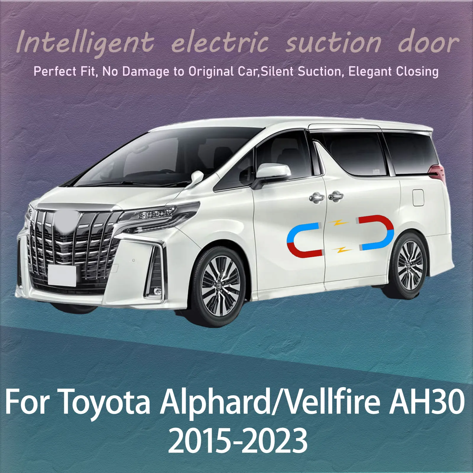

Electric Soft Close Door Kit For Toyota Alphard/Vellfire AH30 Auto Silent Anti-Slam Suction Door System Automatic Quiet Closing