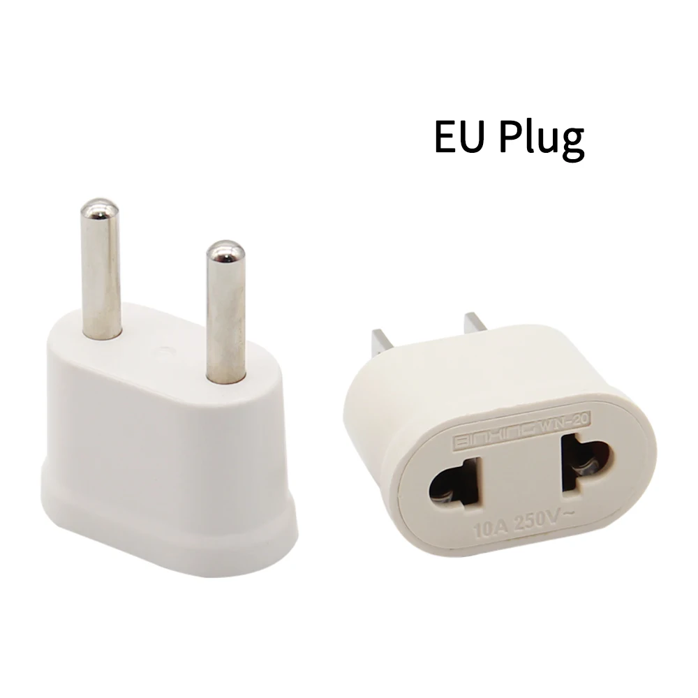 US To EU Plug Adapter AC Converter American China To EU Euro Europe Travel Power Adapter Type C Plug Electrical Socket Outlet