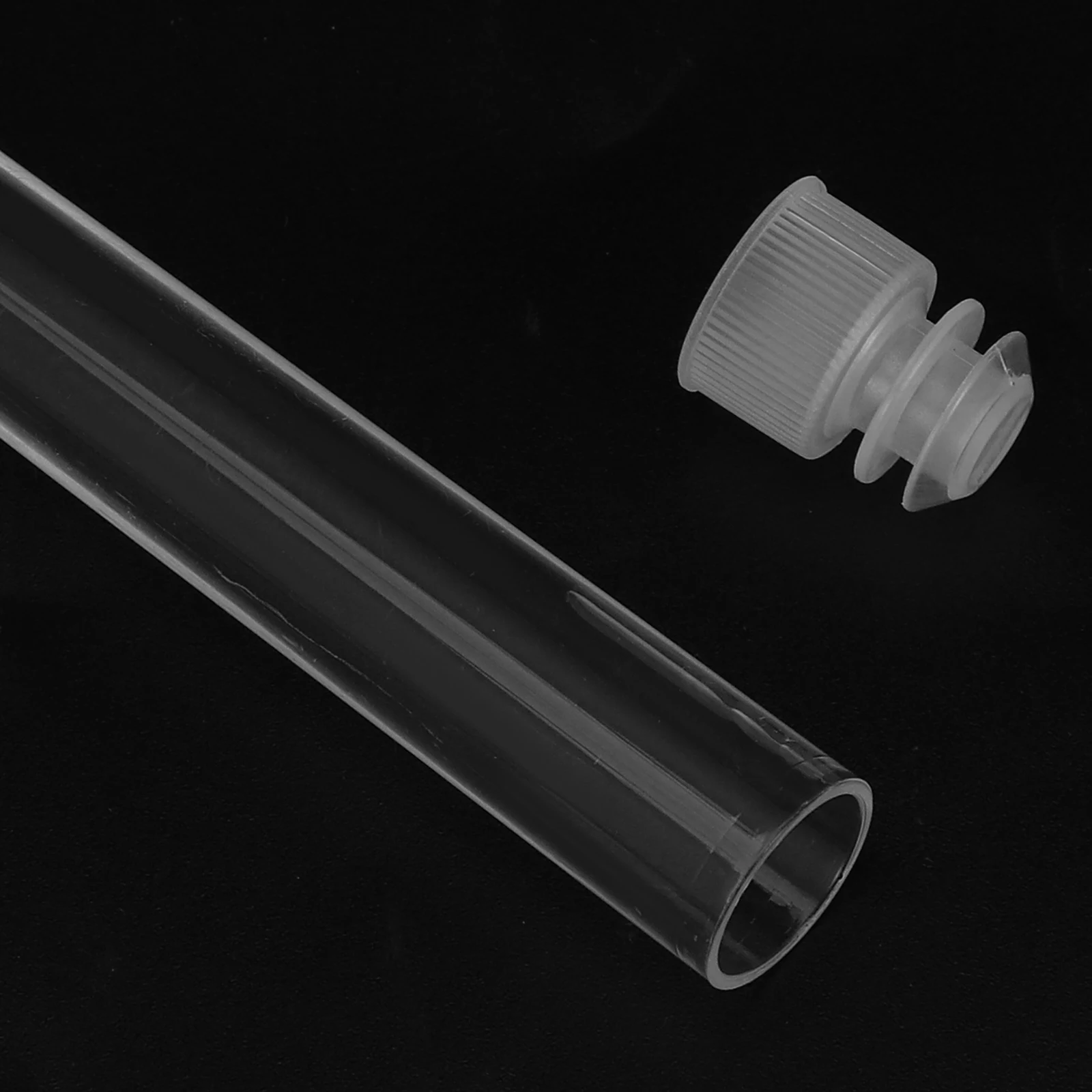 50pcs Disposable Sampling Test Tubes Plastic Transparent Storage Tubes For Lab Science Experiments Liquid Cosmetics Travel Use