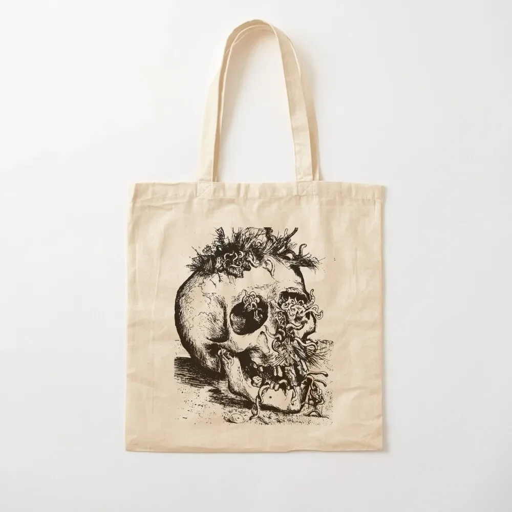 

DISTRESSING “SCHDEL” by Otto Dix, 1924. Tote Bag reusable grocery bags Canvas shoulder bag Shopping bags Tote Bag